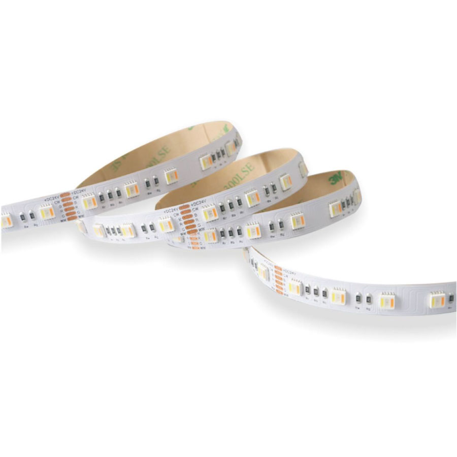 LED Flexible Strip - 5050RGBCCT series - RGBCCT Mixes Light RGBCCT 5050 5in1 60LED 12mm 24V FD-SL24VH60